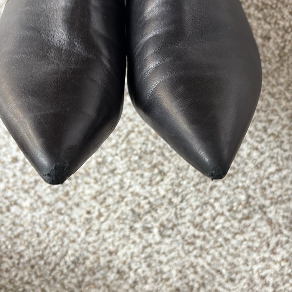 STUART WEITZMAN Mara 50 Black 100%Calfskin Ankle Boots - Picture 5 of 9